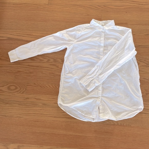 NWOT White cotton shirt - Picture 3 of 4